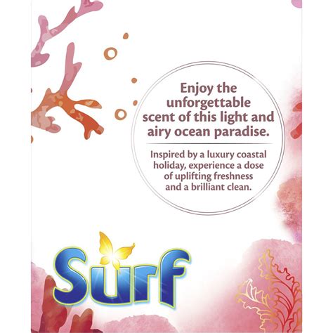 Surf Coral Calm Laundry Powder 2kg Woolworths