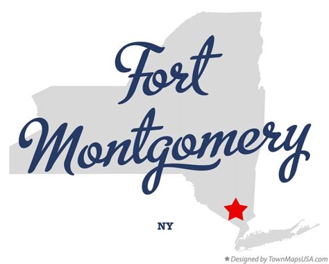 Map of Fort Montgomery, NY, New York