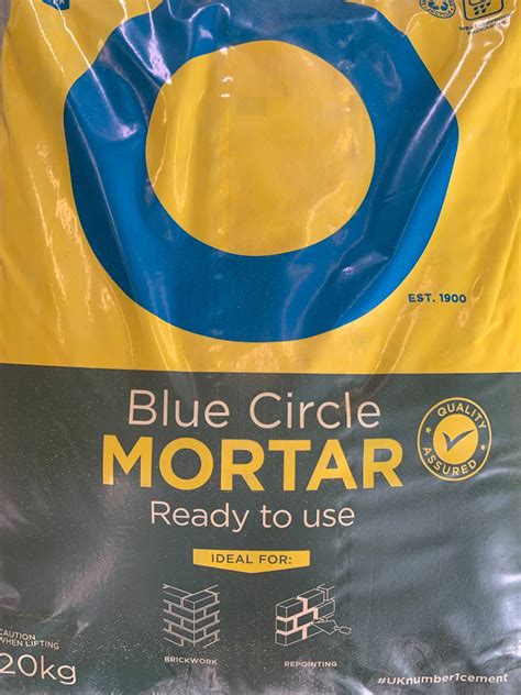 Blue Circle Ready To Use Mortar Mix 20kg J And J Currie