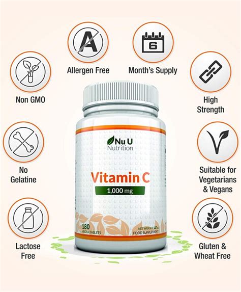 Nu U Nutrition Maroc Vitamine C Mg Germanbeautyshop