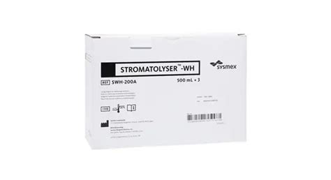 Sysmex America Stromatolyser Wh Reagent 500ml 3 Count Medentrx