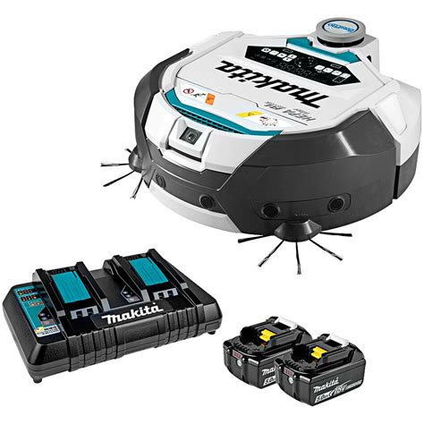 Makita Drc300pt 18v X2 Lxt Lithium Ion 36v Cordless Robotic Vacuum Kit