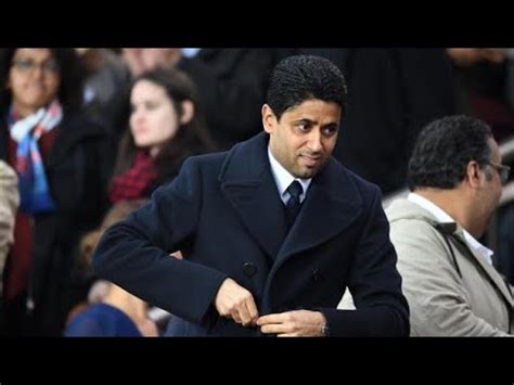 PSG NASSER AL KHELAÏFI DÉPART BOUCLÉ YouTube