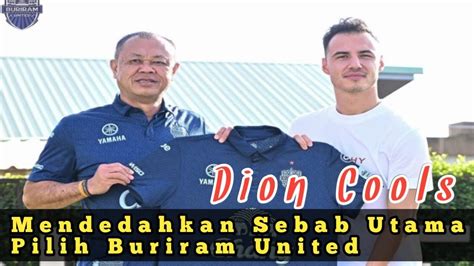 Dion Cools Mendedahkan Sebab Utama Meninggalkan Kelab Eropah Dan