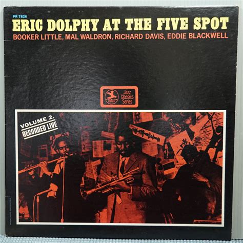 Yahoo オークション LP 米盤 Eric Dolphy At The Five Spot Volume 2