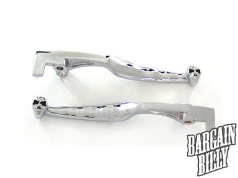 Purchase Motorcycle Chrome Skull Hand Levers Clutch Brake Kawasaki