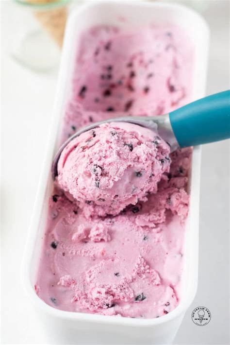 Huckleberry Ice Cream - Ice Cream From Scratch