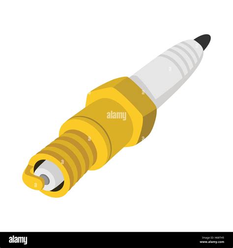 Car spark plug cartoon icon Stock Vector Image & Art - Alamy