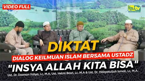 DIKTAT Tema Insyaa Allah Kita Bisa YouTube