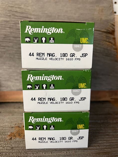 Remington 44 Rem Mag 180 Grain Jsp Rustytrigger