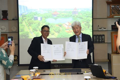 Penandatanganan Student Exchange Agreement Dengan GSIS Yonsei