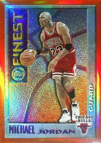 95 96 Topps Finest Michael Jordan Mystery Michael Jordan Cards