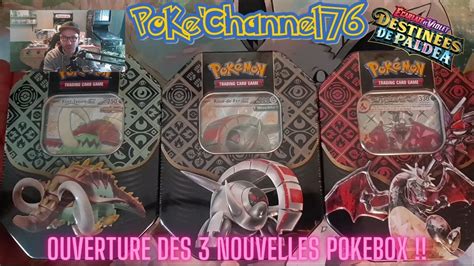 Ouverture Des Nouvelles Pokebox Pokemon Destin Es De Paldea