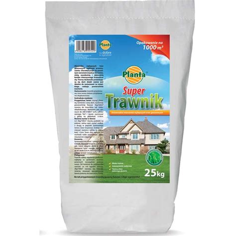 Trawa SUPER TRAWNIK 25 Kg Uniwersalna Mieszanka 24garden Pl