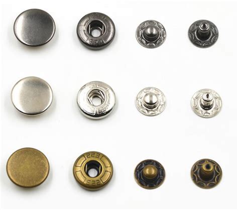 Metal Snap Buttons For Garments Feature Fine Quality Perfect