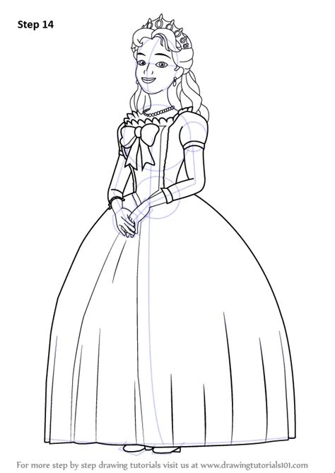 Learn How To Draw Queen Miranda From Sofia The First Sofia The First