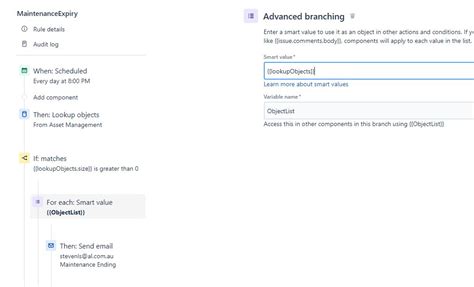 Solved Jsm Automation Problem With For Each Smart Val