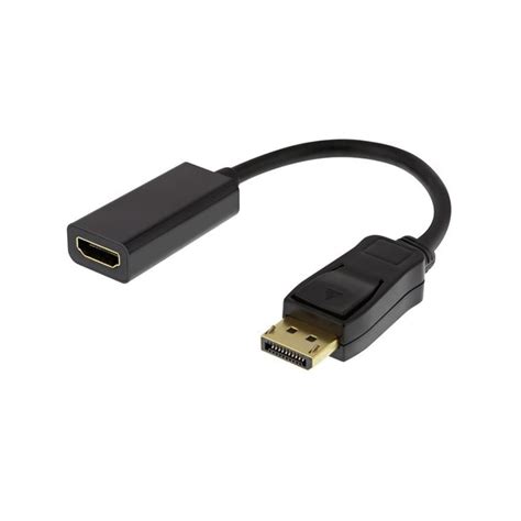 Deltaco DisplayPort til HDMI adapter 4K Elkjøp