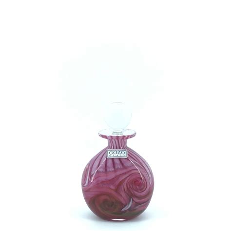 「coral Collection」perfumebottle Fontana Malta Glass Japan（マルタ共和国ガラス輸入販売 マルタガラスジャパン）