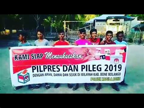 Deklarasi Siap Mensukseskan Pilpres Dan Pileg Oleh Masyarakat Bone