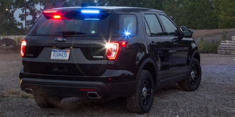 Ford Debuts Police Interceptor Spoiler Lights | Ford Authority