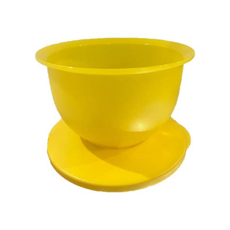 Tigela Murano Amarela Tupperware Litros