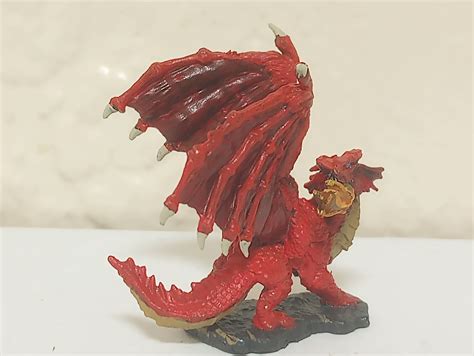 Red Dragon Wyrmling Dnd Miniature Dnd Miniatures Red Dragon Miniatures