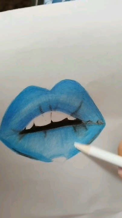 How To Draw Realistic Lips Tutorial Step By Step Youtube