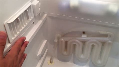 How To Unclog A Refrigerator Drain Line On Frozen Over Kitchenaid