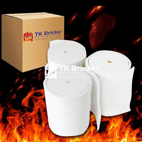 Ceramic Fiber Insulating Blanket High Temperature Furnace Insulation