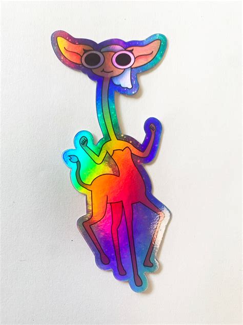 Centaurworld Glendale Fanart Holographic Stickers - Etsy