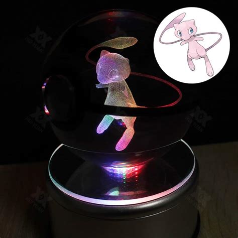 Pokeball Cristal Mew 3d Pokemon · 3260€ · Tienda Friki Online