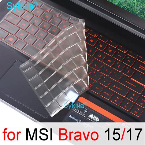 Keyboard Cover For Msi Bravo Bravo A Ddr Silicone Tpu Protector