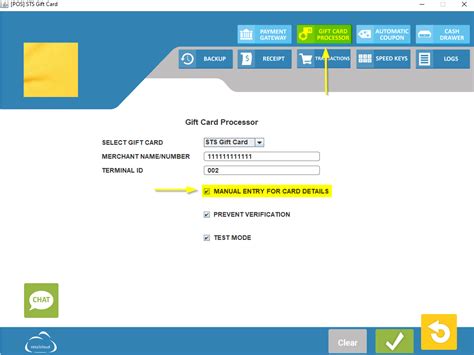 Gift Card Processor Settings – Help Center