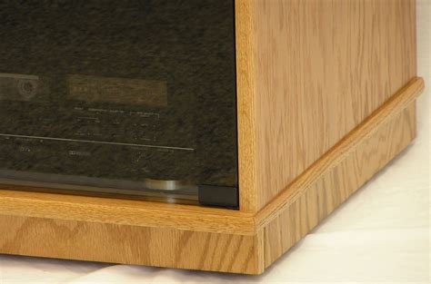 Stereo Cabinet with Glass Doors 50"H