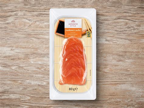 Vitasia Sashimi Lachs G Von Lidl Ansehen