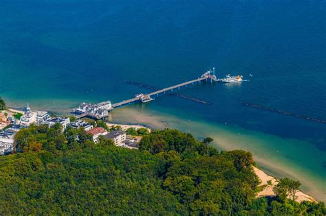 Ostseebad Sellin Aus Der Vogelperspektive Konstruktion Der Seebr Cke