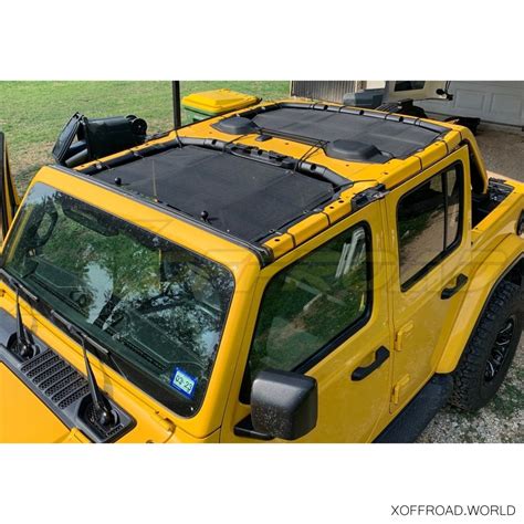 Beach Bikini Top Black Door Pieces Jeep Wrangler JL XOST X Offroad