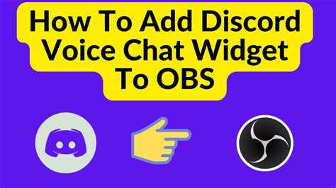 Easily Add Discord Voice Chat To Obs Studio Youtube