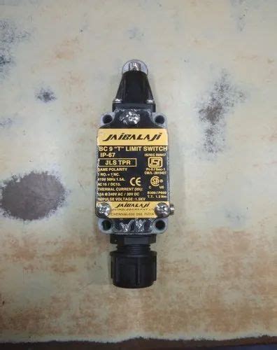 Spdt Vac Bc T Jlstpr Jaibalaji Limit Switch For Machine Tools At