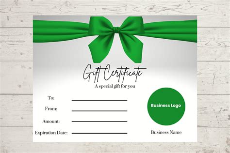 Gift Certificate Template Gift Certificate Template Printable and ...