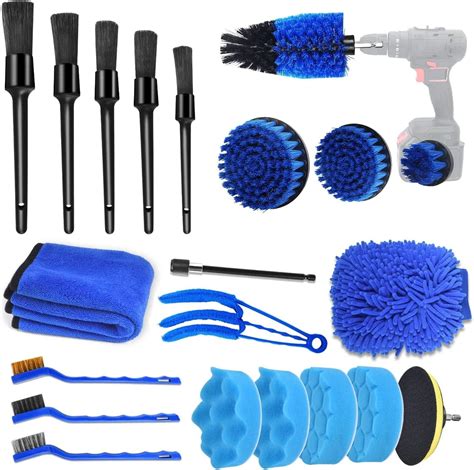 21 Pieces Car Cleaning Tools Kit With Carry Bag And Car Detailing