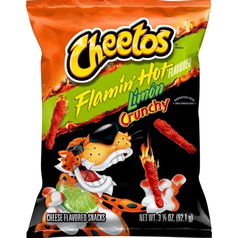 Cheetos Flamin Hot Limon Crunchy G GS International Groceries