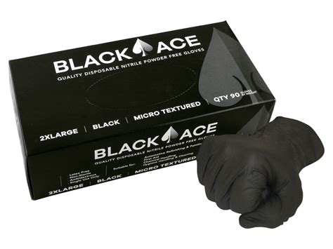 Black Ace Disp Nitrile Glove Xl From Reece