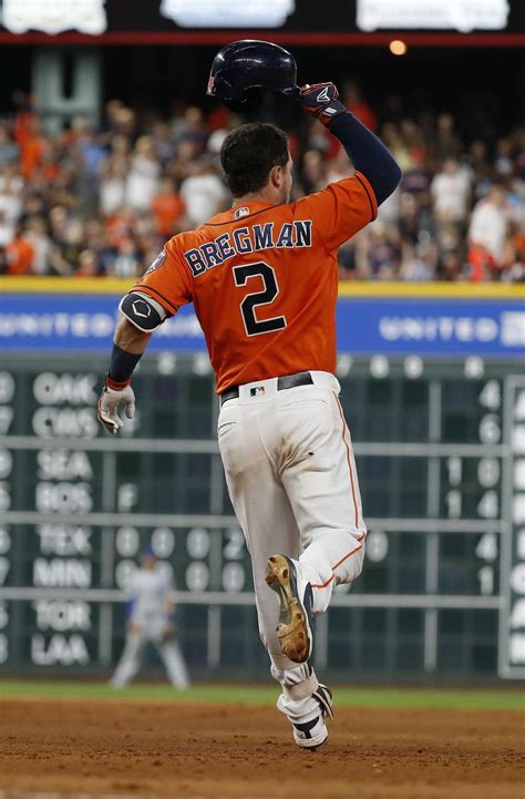 Astros Alex Bregman Named Al Player Of The Month