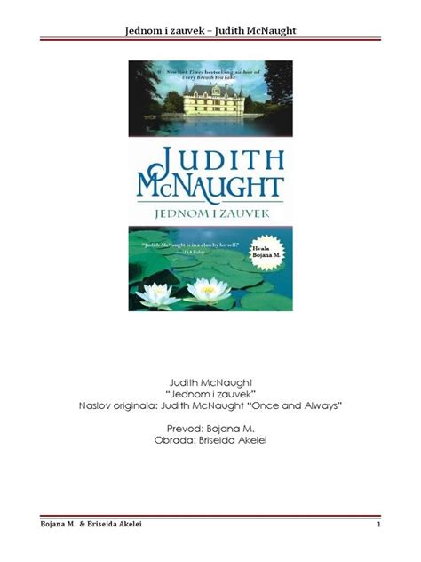 Jednom I Zauvijek Judith Mcnaught Pdf Books Reading Books To Read