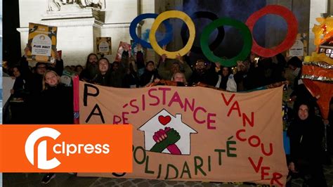 Paris 2024 action contre le nettoyage social des personnes à la rue