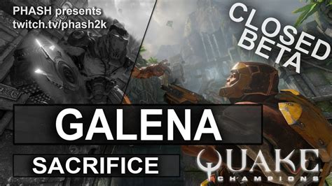 Let S Play Quake Champions Galena Sacrifice Gameplay Deutsch Youtube