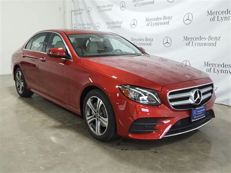 New 2019 Mercedes Benz E Class E 300 4matic® Sedan In Lynnwood 290077 Mercedes Benz Of Lynnwood