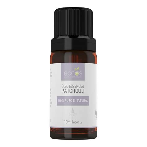 Óleo Essencial De Patchouli 10ml para Rejuvenescimento e Anti